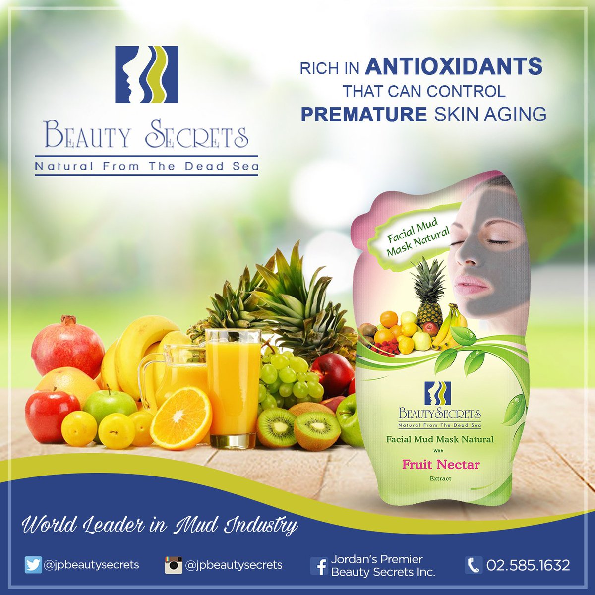 JPBeautySecrets's tweet photo. Natural Facial Mask with Fruit Nectar

♥♥♥
#beautysecrets
#biosea
#biospa
#mudway https://t.co/VbWYUEtoq7