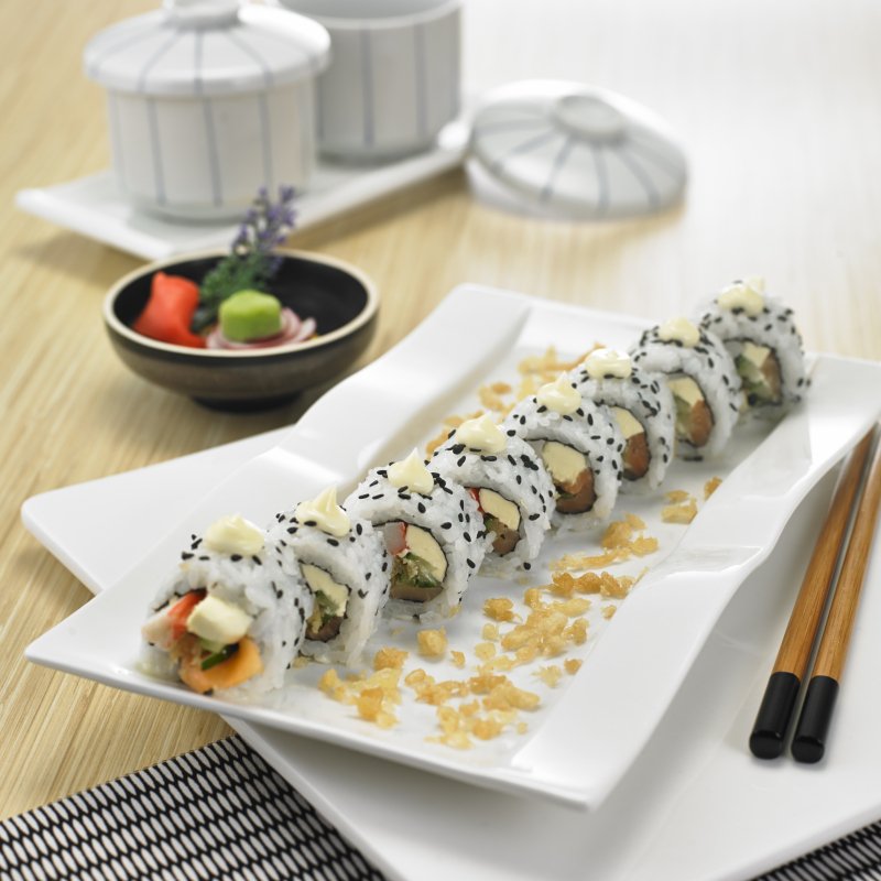 For our special customer, this special smoked salmon and cheese served only for you.. Happy Tuesday.. 😊
#Teritorri #japanesefood