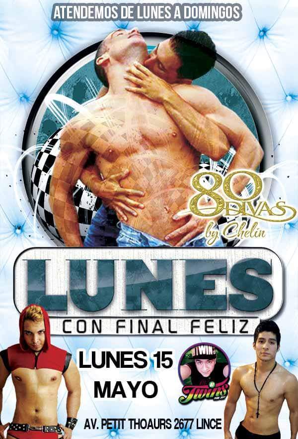 chelinperuesgay's tweet photo. HOY! LUNES 15 te damos un final Feliz en @80_Divas MART16 Skeyler Makienzie &amp; Kaluha Trigoso MIE17 Tronos con Venus Delano. JUE18 Mr. CHALA! https://t.co/yGjgcIIjgg