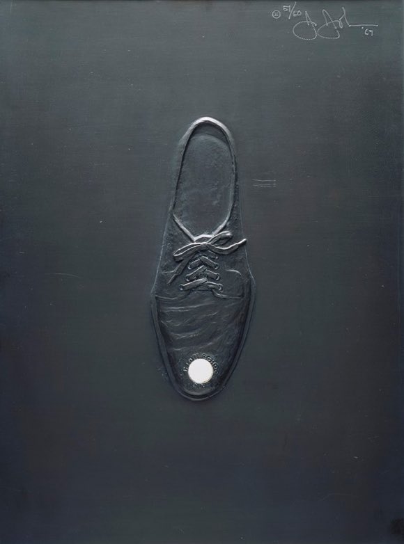 Happy Birthday to Jasper Johns born today in 1930. Works from his 1969 Lead Reliefs Series in the Nasher Collection: 