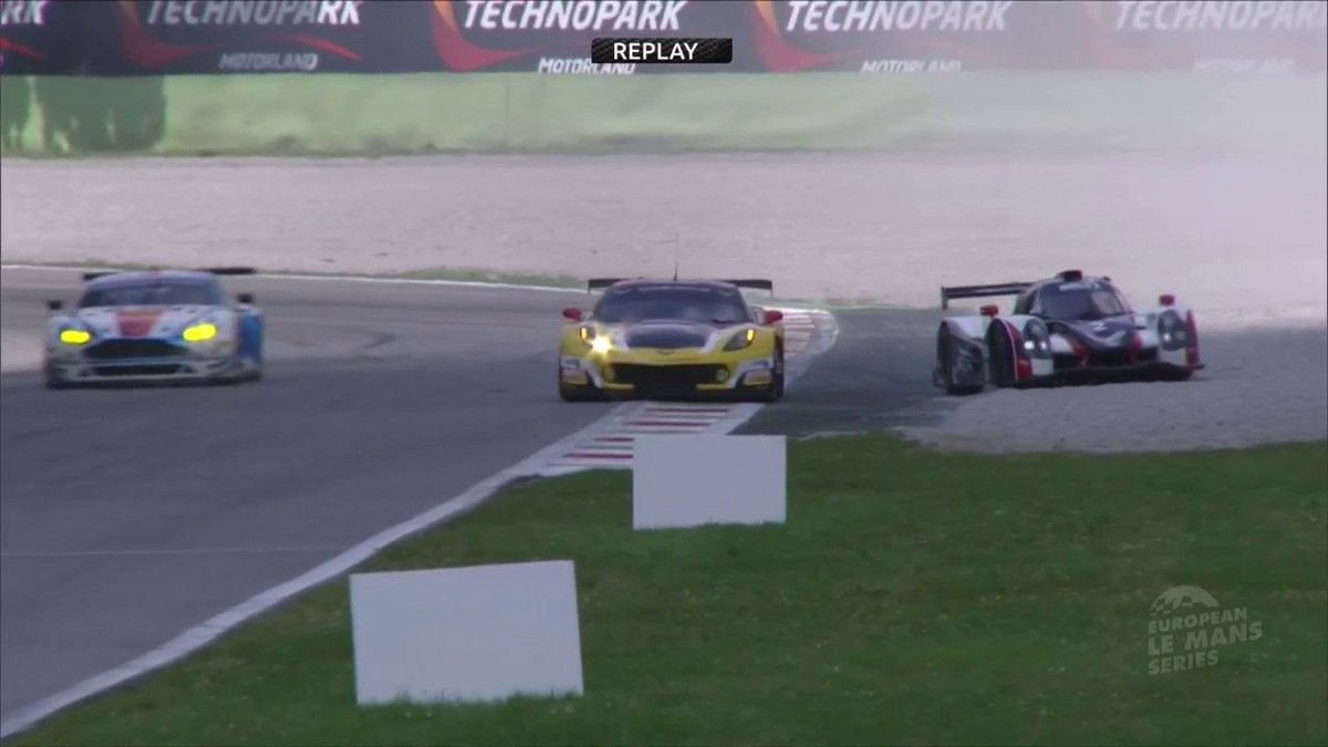 yamatsu's tweet photo. When Nobody wants you on track !! @EuropeanLMS #youtube #ELMS #4HMonza #FightingWithGravel #PilotControl https://t.co/buTrjTa7vR https://t.co/RzqpTk5AIB