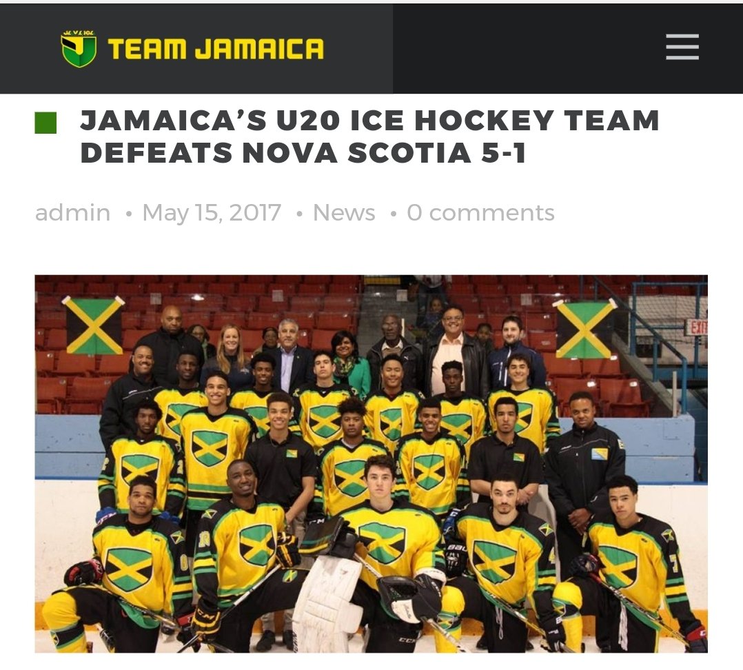 <a href="/genesisway360/">Genesisway</a> congratulates the success of Jamaica's ice Hockey team on their phenomenal win.