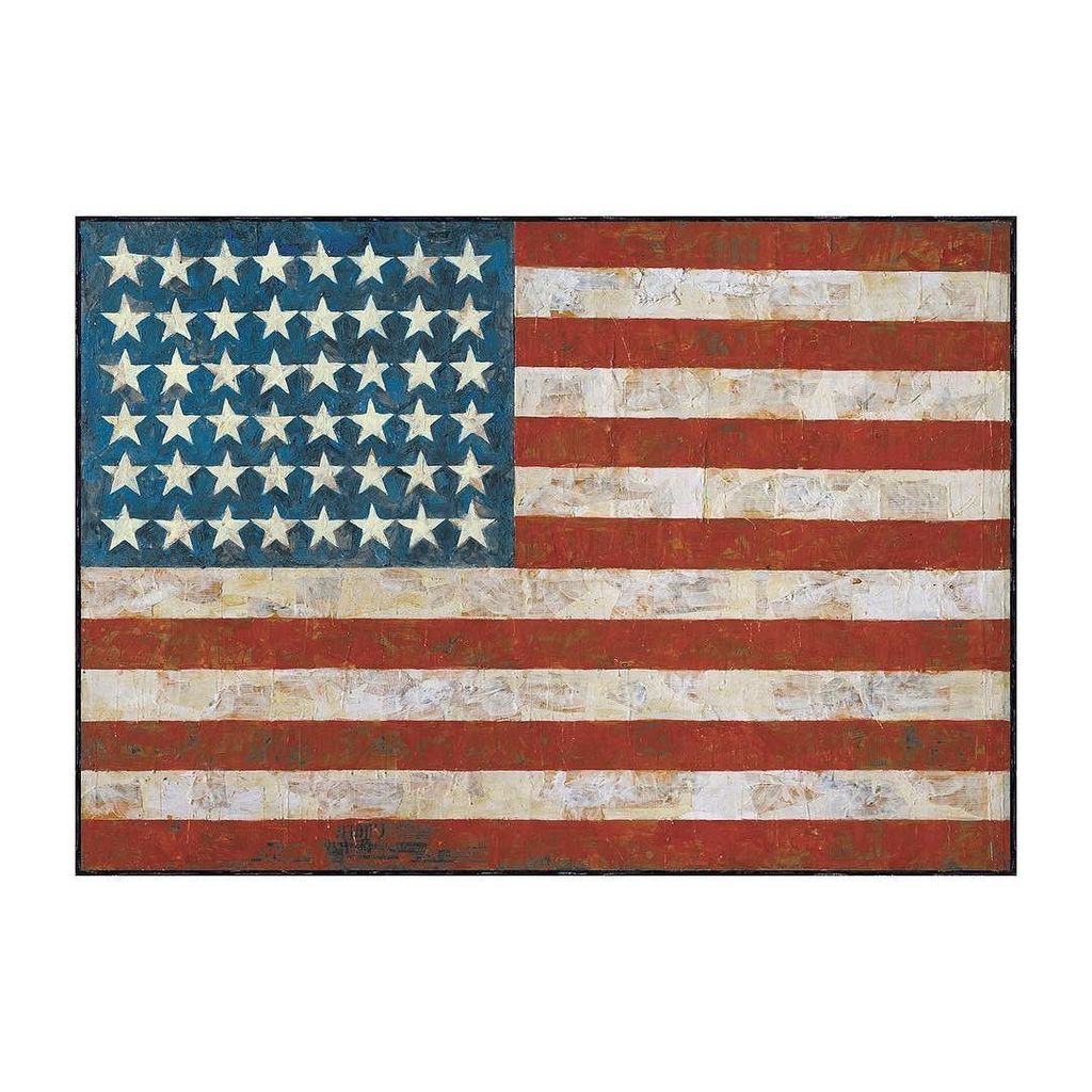 Happy 87th birthday to the great Jasper Johns, painter, printmaker, global icon, American original   