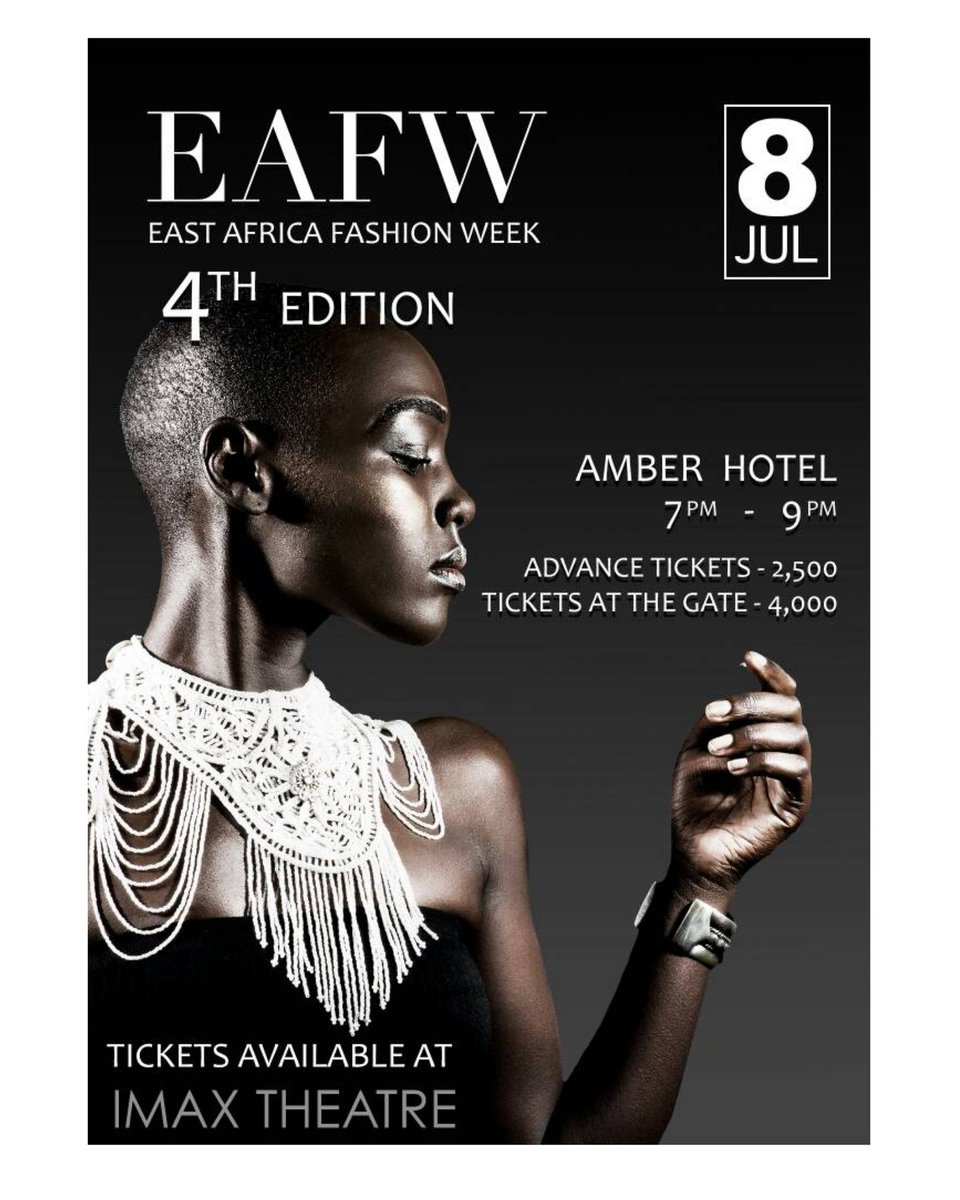EAFW017's tweet photo. Join us for a memorable experience on the 8th of July! #unitingnationsthroughfashion #EAFW2017 #EastAfricaFashionWeek2017 https://t.co/EAJ2AFWl49