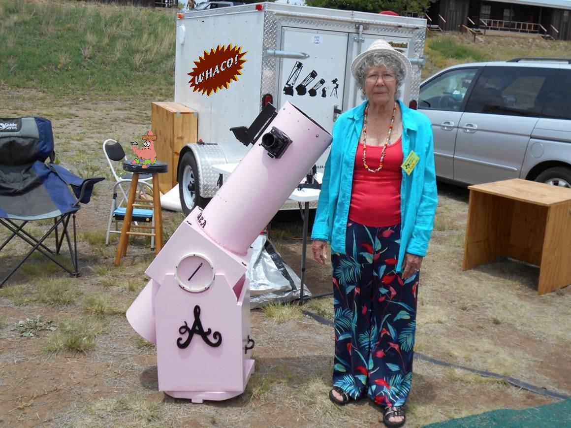 carl_sexton's tweet photo. #Telescope Condom would have protected her #TexasStarParty Penis Scope from the Haviland Imbecilic Virus...
#GeorgeObservatory #SaveOurScope https://t.co/7yXMxIdJpa
