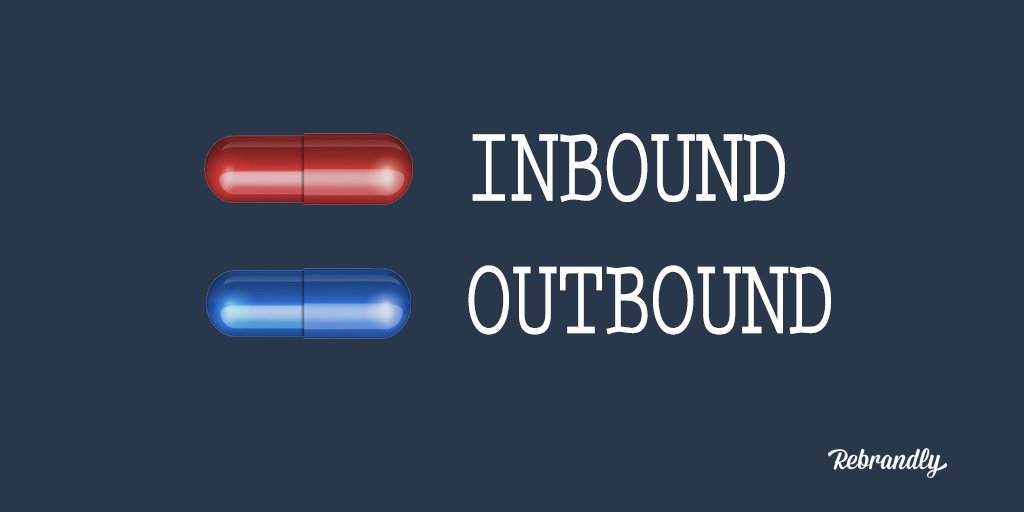 RebrandlyBuzz's tweet image. Watch your #Marketing efforts take off by choosing when #InboundMarketing or #OutboundMarketing is best for you 🚀- Rebrandly.blog/Inbound-or-Out…