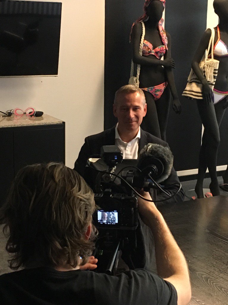 Recording new video questions for our inspiring recruitment process. <a href="/P_Mountford/">Philip Mountford</a> @jaakke_anne