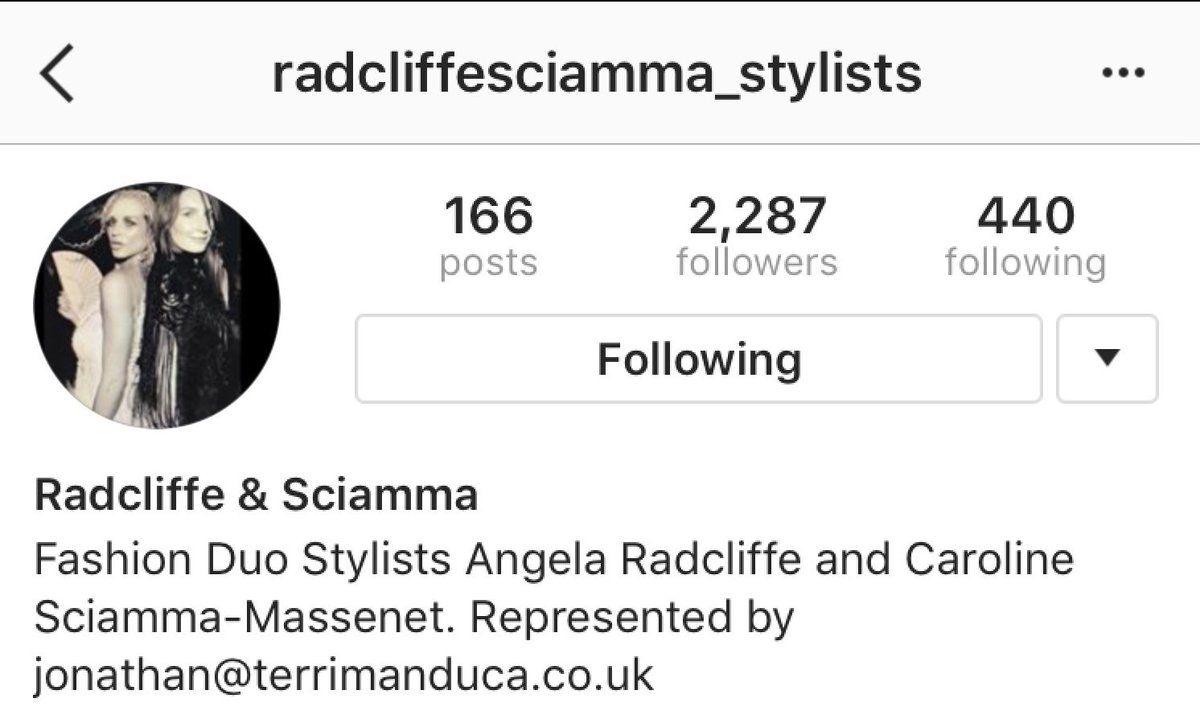 Make sure you're following us on <a href="/instagram/">Instagram</a>  @radcliffesciamma_stylists #radcliffeandsciamma #stylingduo #fashionlife #stylists