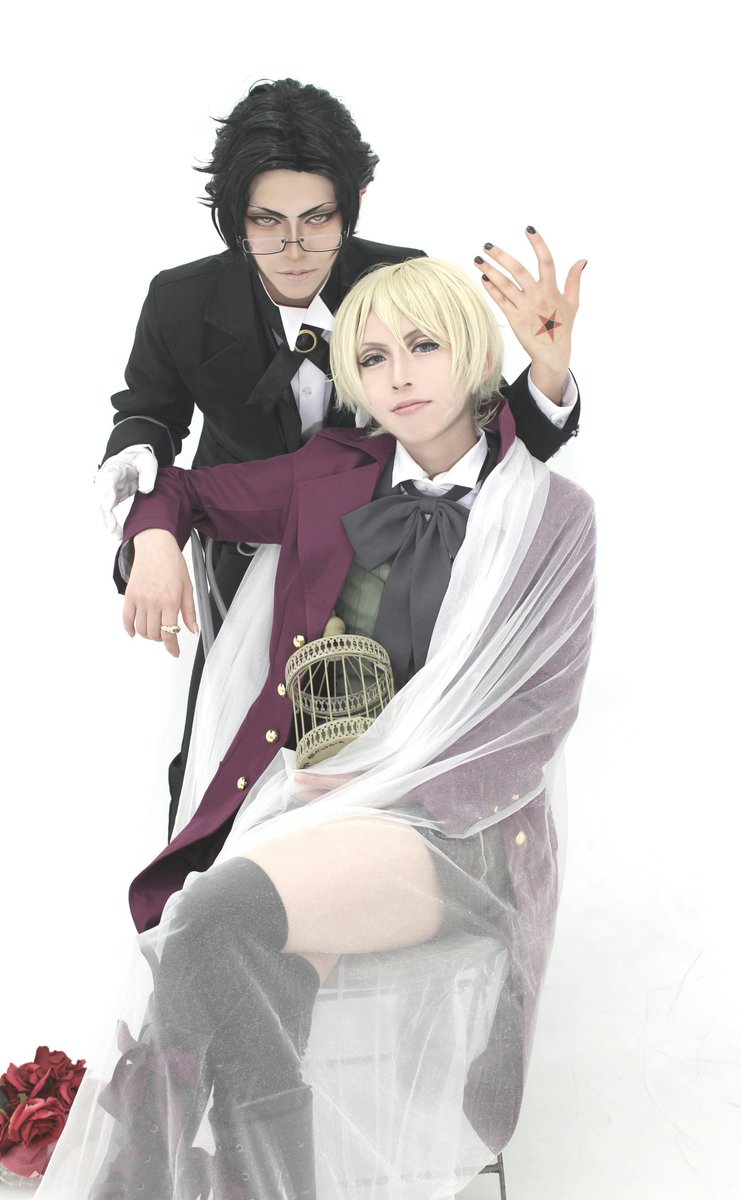 Twitter पर Tai Cosplay 黒執事 Black Butler 愛を求める愚かな貴方へ クロード フォースタス 泰 アロイス トランシー 泰の姉 黒執事