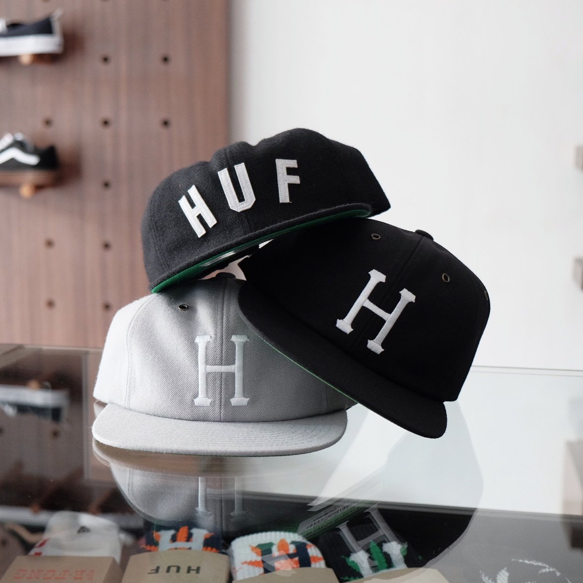 #HUF 6 panel caps. Shop now at awakeproject.co