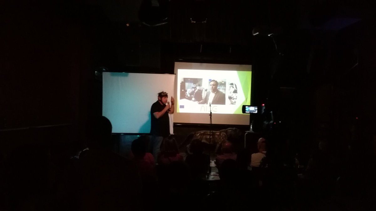 More pictures of presentation of <a href="/aideproject/">AIDE H2020 project</a> by <a href="/nik_gar_aracil/">Nicolas GarciaAracil</a> at #Pint17ALC #Pint17ES