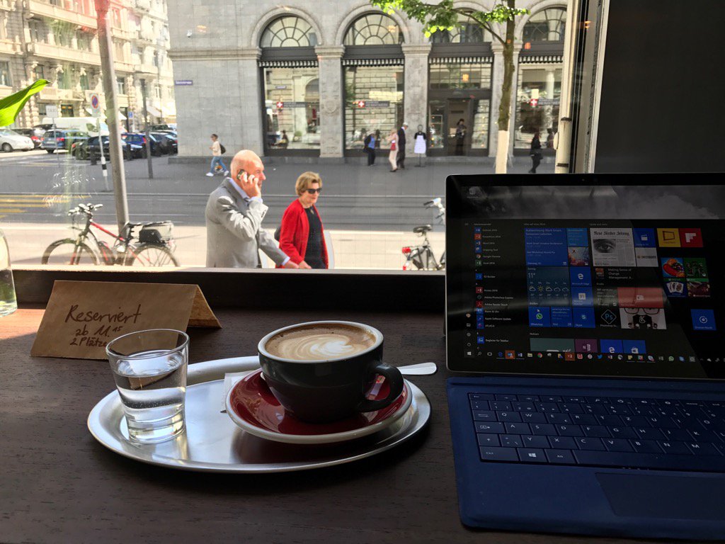 Ready für Aufzeichnung mit @Swisscom_de zu "work smart" - an bester Lage und mit bester Technologie. @worksmartCH