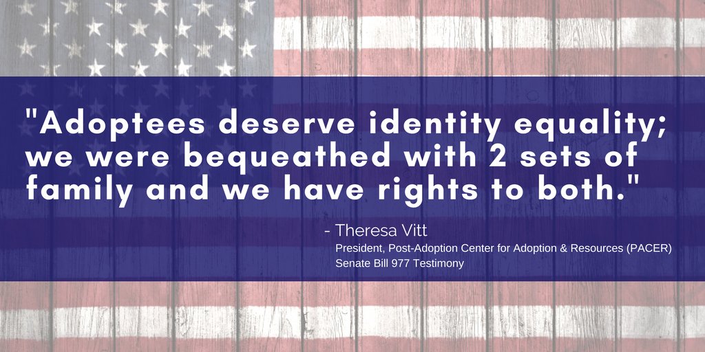 AccessCT's tweet photo. Identity equality. We love that term. #adopteerights @SenBill977 #bipartisan https://t.co/pixDVb7Yu6