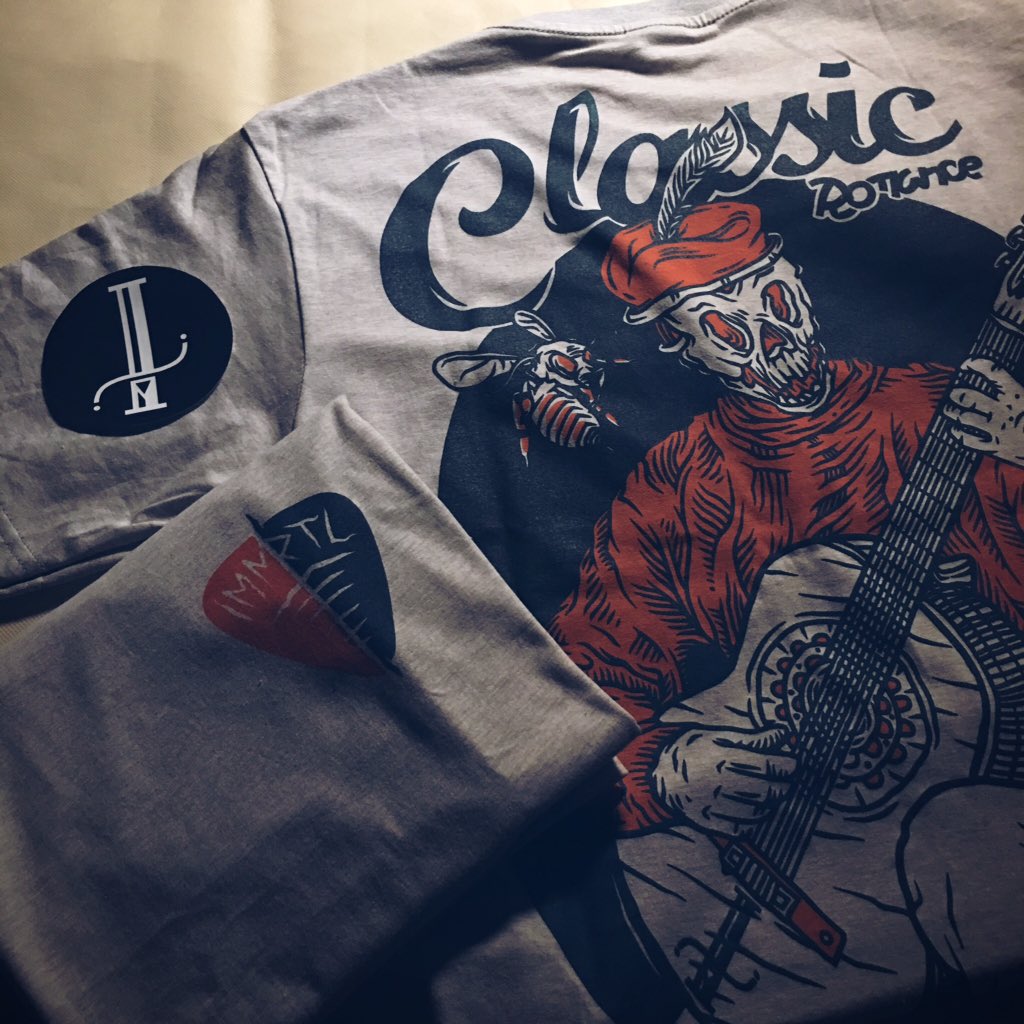 New " Classic Romance " Misty Tshirt / S M L XL / Free Sticker 
#immortal #inmrtl #Classic #Romance