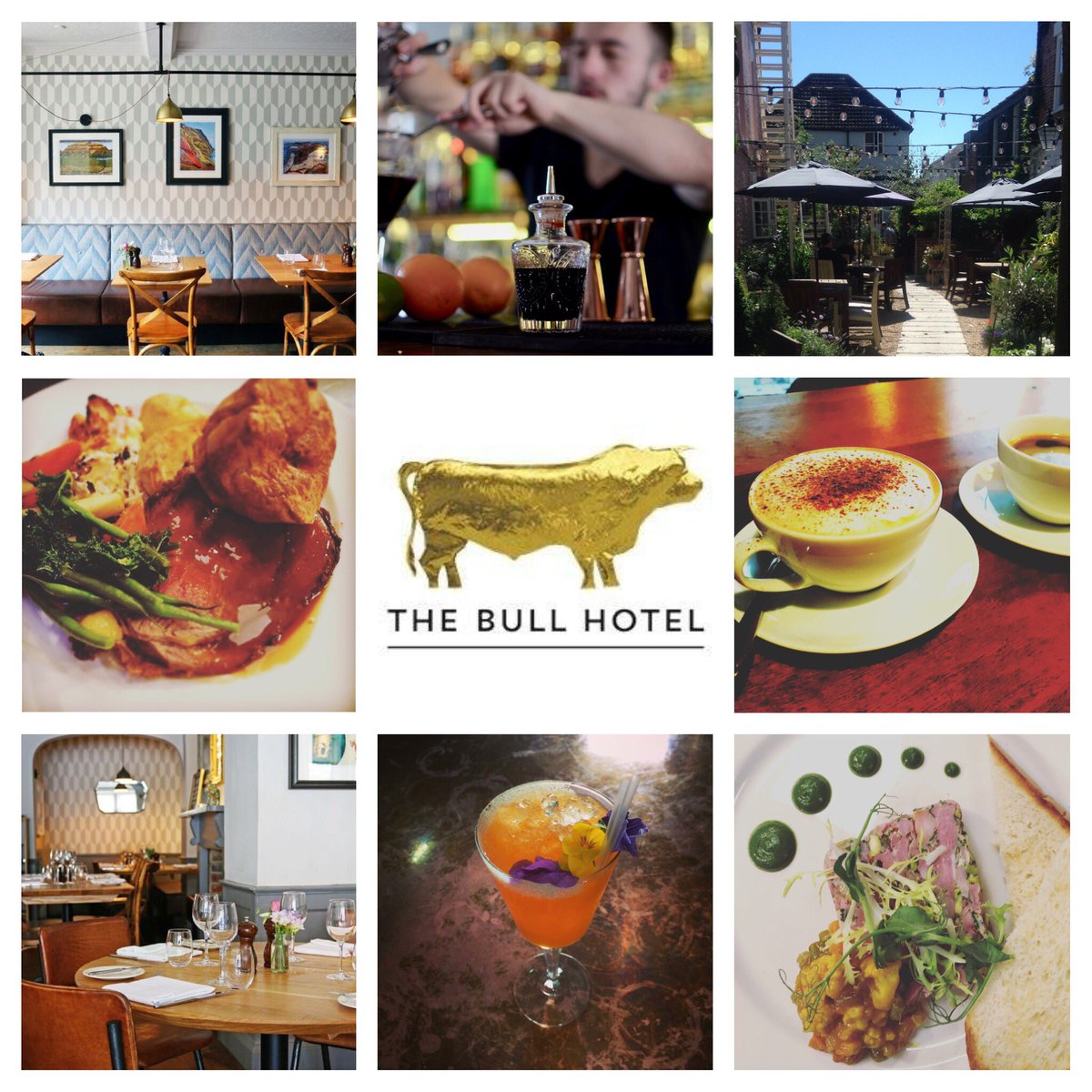 TheBullHotel's tweet photo. Morning coffee through to after dinner cocktails, we have it all here at the hotel #7daysaweek #neverleave #thebullhotel https://t.co/PAOSCMEQR3