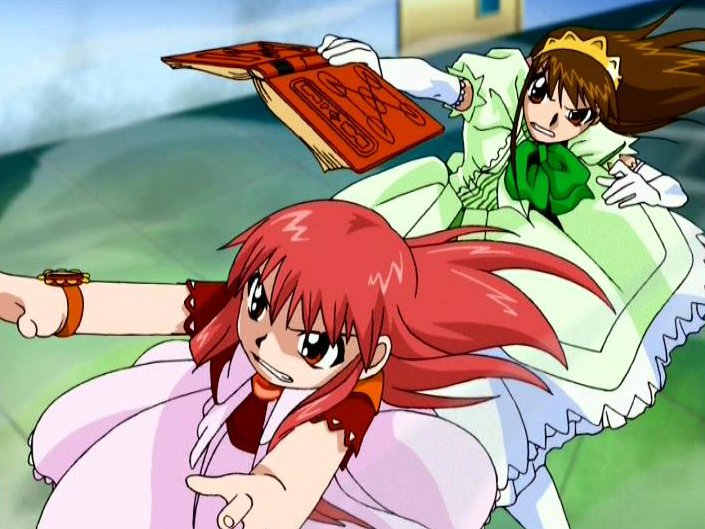 金色のガッシュベル！複製原画 ティオ&恵 金色のガッシュ!!と雷句