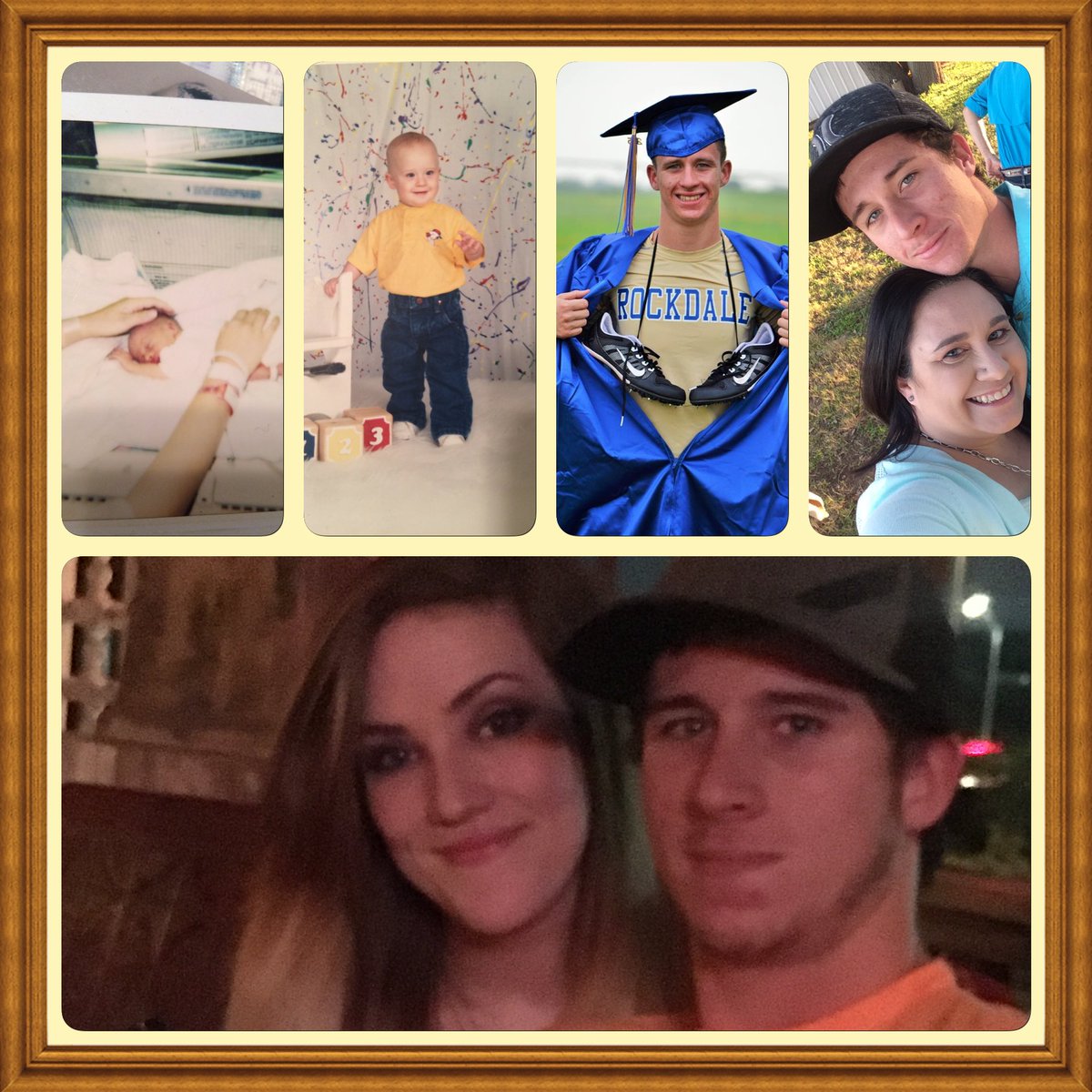 Happy Birthday 🎊 Tyler Phillips!  I can't believe my tiny 3lb 5 oz baby is 21.  I'm so proud of the man you have become!