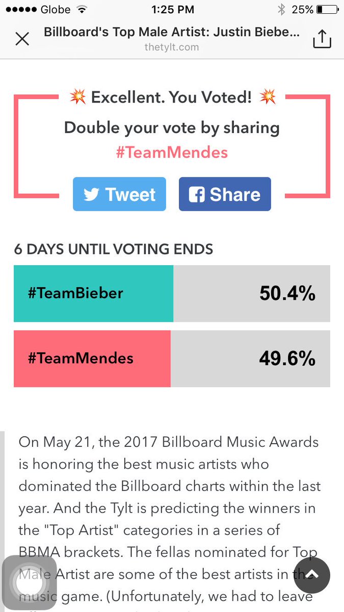 kidinlovesarah's tweet photo. GUYS C'MON LETS MAKE HIM PROUD #TeamMendes #ShawnBBMAs RT!! https://t.co/1YpXwsFMo0