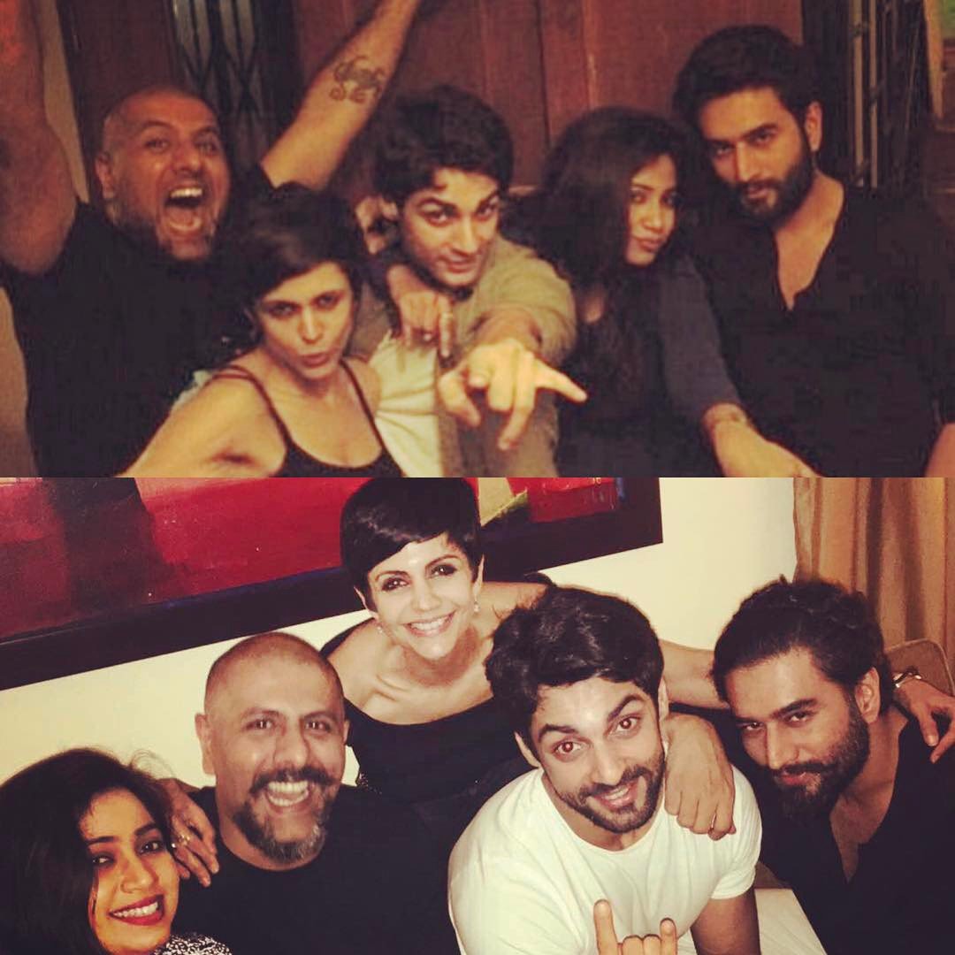 TellyTalkIndia's tweet image. #IndianIdolJunior family reunited after  4 years!

#KaranWahi with #VishalDadlani, #ShekharRavjiani, #ShreyaGhoshal &amp;amp; #MandiraBedi