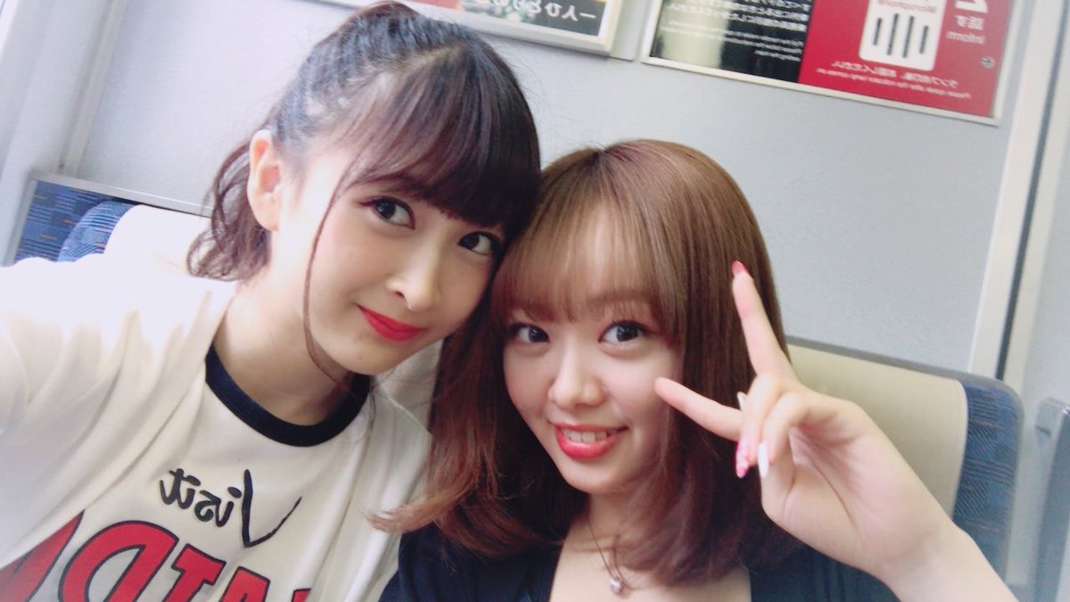 え、これほのりんとまこぽん？😳 いや、大人〜😂😂 #赤澤穂乃 #梅原