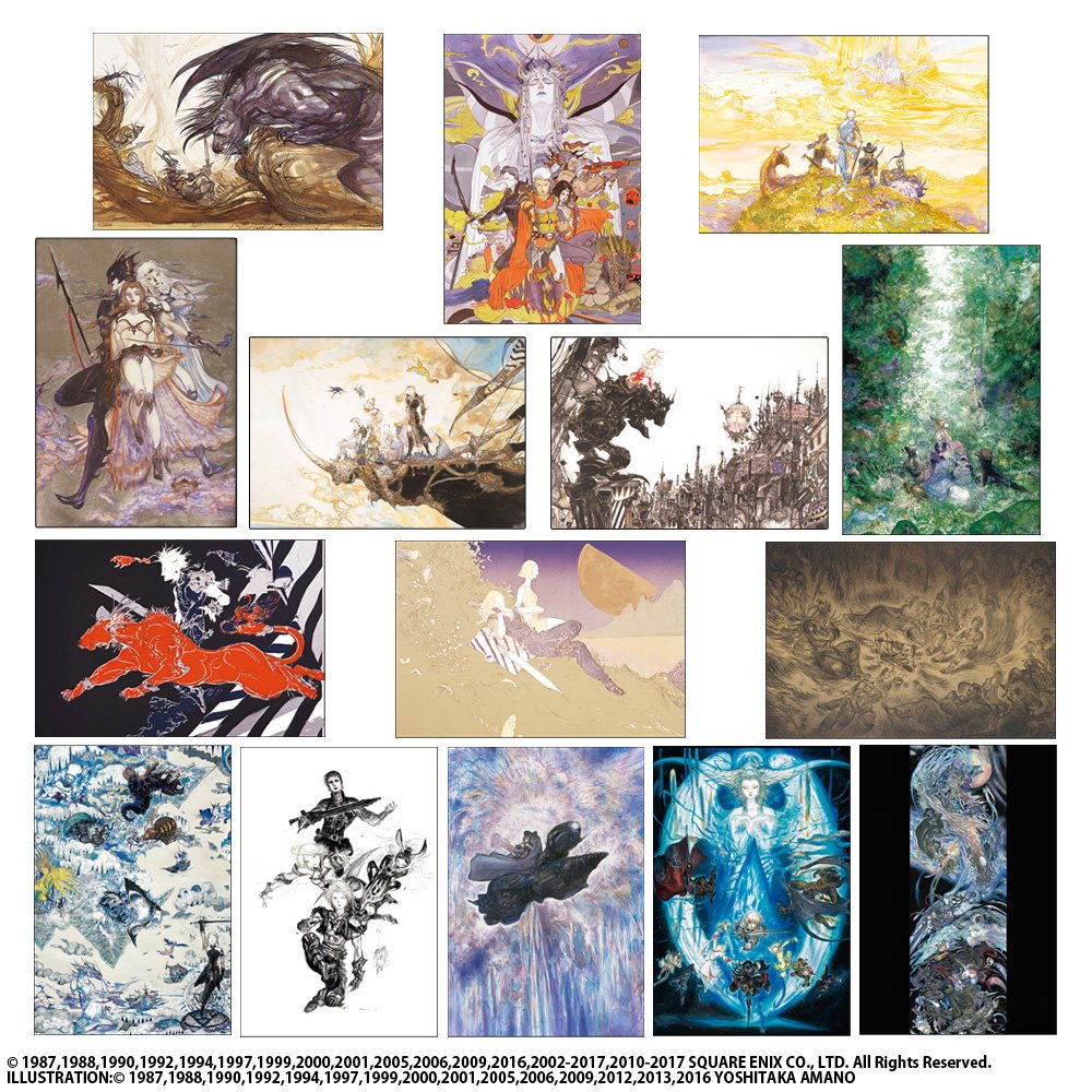 スクウェア エニックス E Store Final Fantasy 30周年記念 ポストカードセット 予約開始 歴代 ナンバリングタイトル全15作品のセットです T Co Pkkofow2en Ff30th Ff ファイナルファンタジー