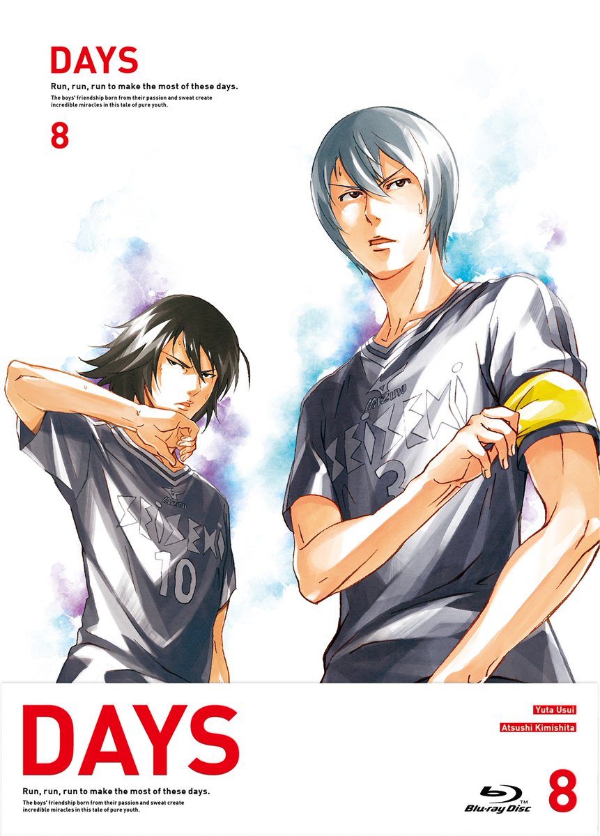 きゃにめ ポニーキャニオン Days Dvd第8巻は明日5月17日発売です きゃにめでの6 9巻連動特典は 1月に開催されたイベント Tvアニメ Days 聖蹟高校サッカー選手権 収録dvd 編集版 になります T Co S8xb1gvcsk Days Anime