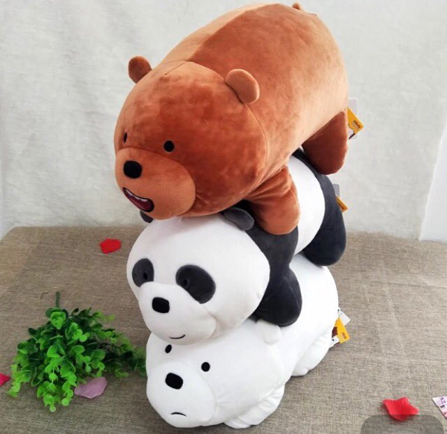 DeCaseBase's tweet image. IG: @DeCaseBase 

[WE BARE BEARS PLUSH]
🐻
RM65
LIMITED ORDERS❗️
Direct message for more info!
#decasebase