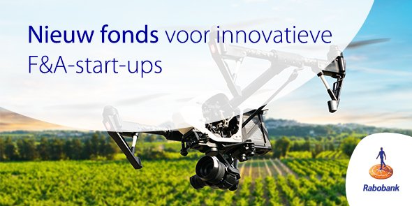 Nieuw Rabo Food &amp; Agri Innovatiefonds investeert in F&amp;A-start-ups #innovatie. Lees meer op rabo.coop/cxmjqwup