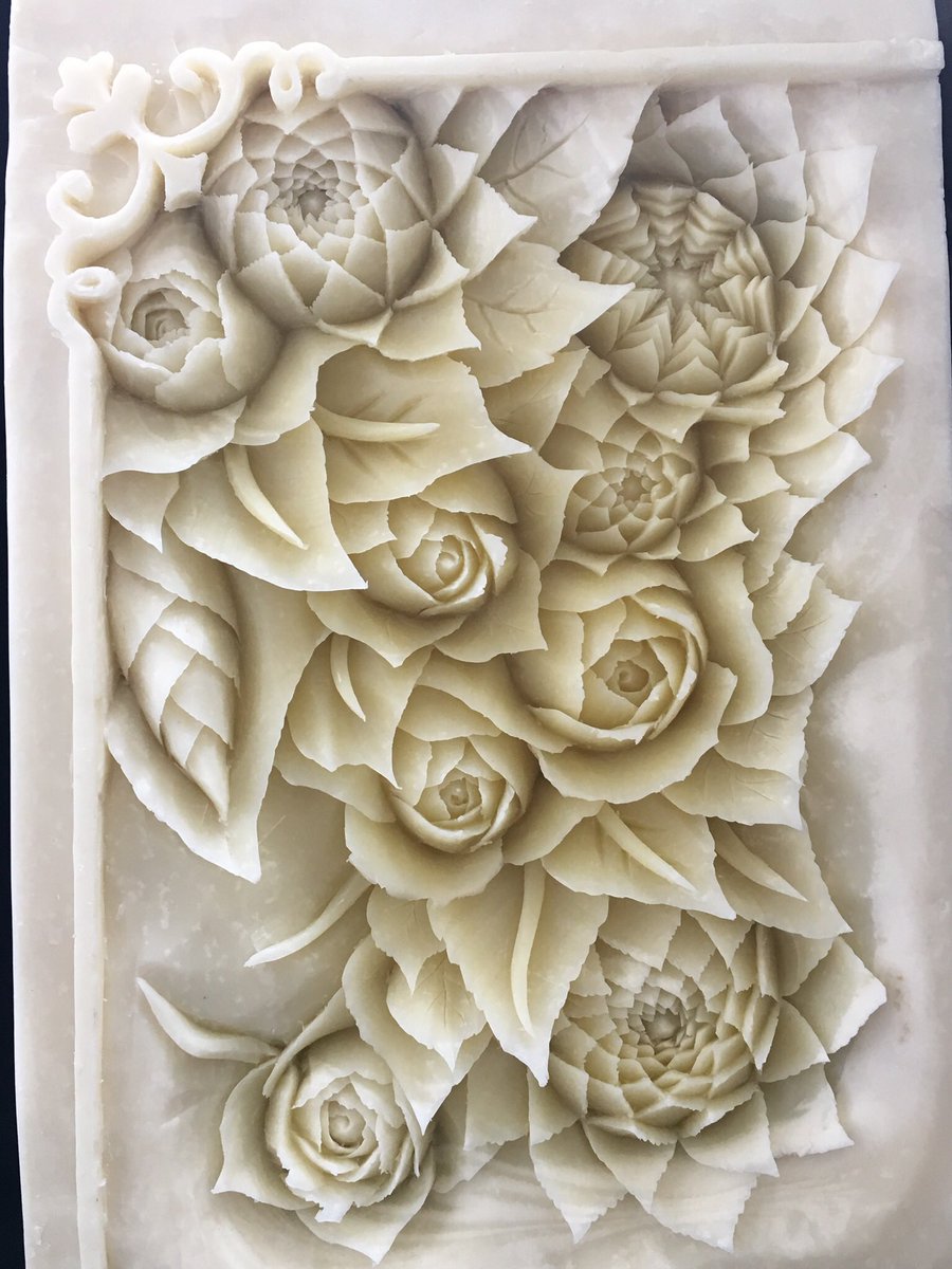 Le nouveau bloc de savon sculpté par wh-creation pour un client suisse.