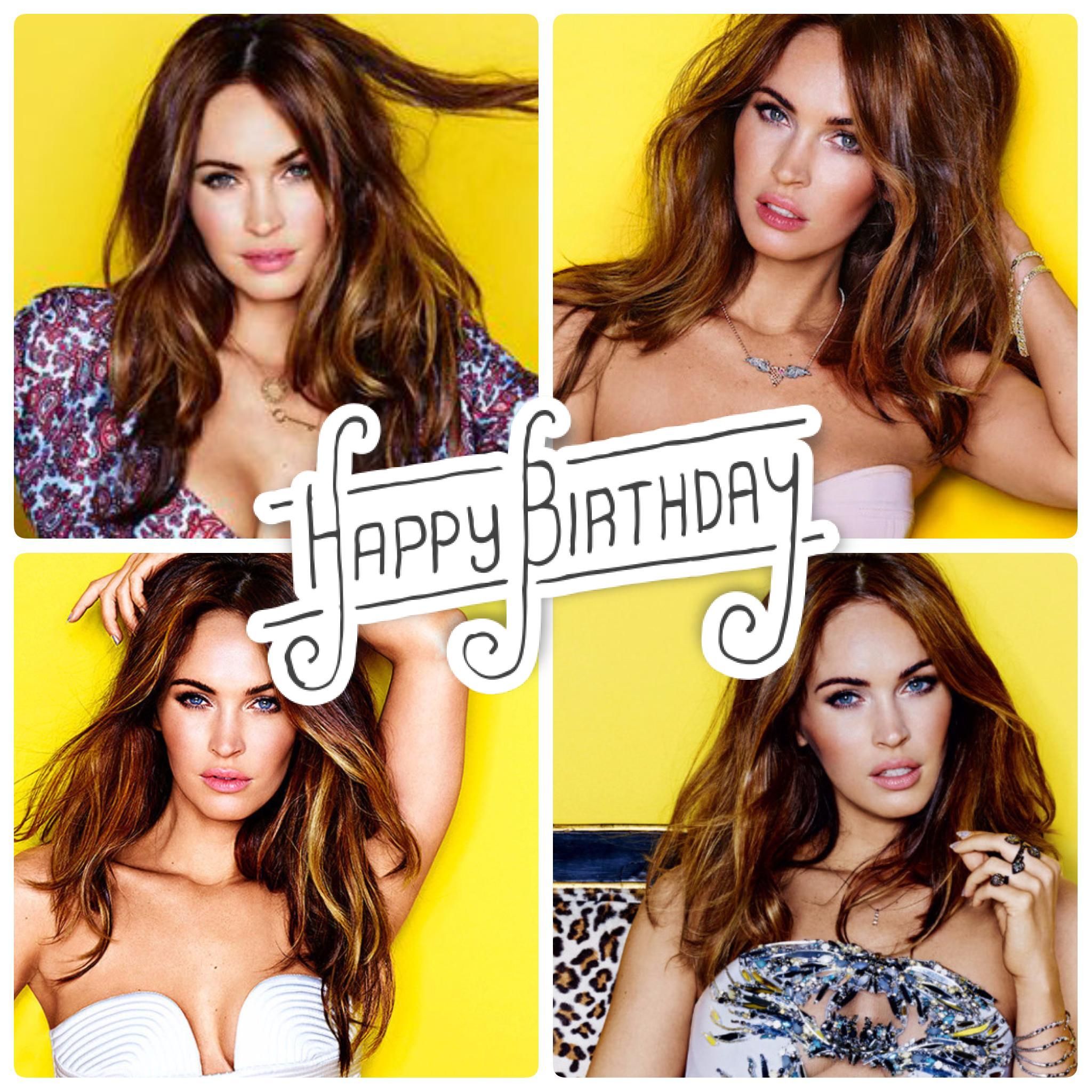 Wishing the very talented, Megan Fox, a Happy Birthday today. 
Help us celebrate her. 