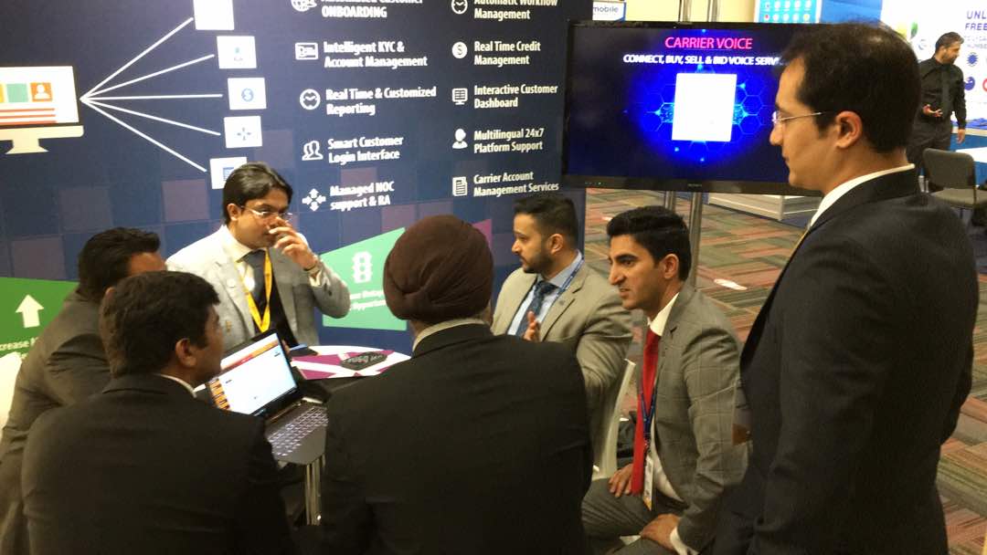 Bankai_Group's tweet photo. #Day1 at #ITW2017: Delegates &amp; our #VoiceExperts in discussion abt how #Operators can get access to #Retail &amp; #OTT traffic. More: Booth#710 https://t.co/3G3gNVS9hp