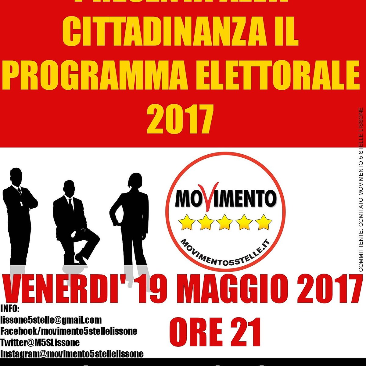 M5SLissone's tweet photo. programma elettorale
@sana5stelle @Lgl_Dave @GianmarCorbetta @ArosioSimo @Monza5Stelle @coccinellase @info5stelle1 @maxpez1 https://t.co/0QezuBntWr