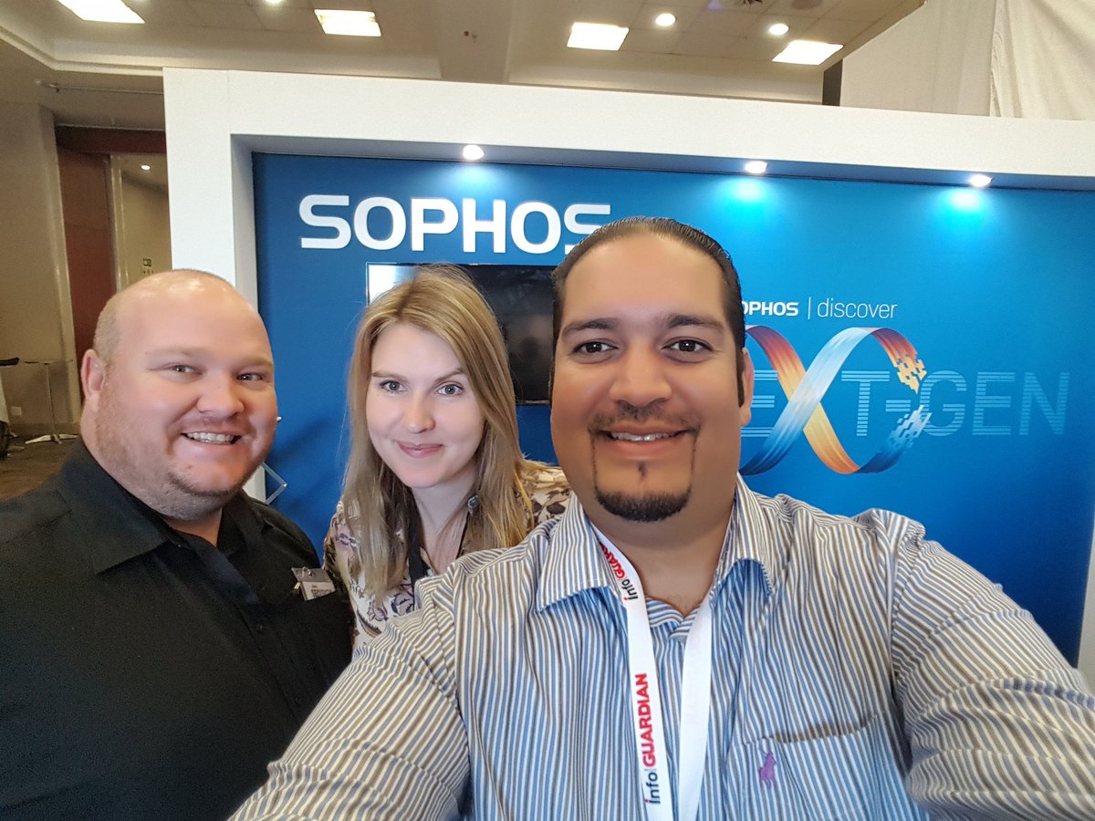 Lyntzo's tweet image. Find @Sophos at the #itwebsecuritysummit today and tomorrow at #vodaworld