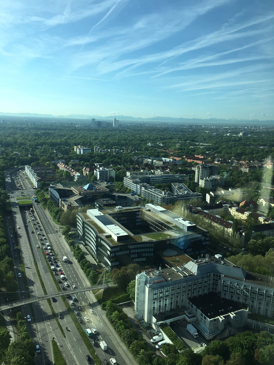 AndreasWalbrodt's tweet photo. Starting the #TUVRheinland #GDPR Roadshow at the Highlight Towers in Munich today https://t.co/IjM9JGGucA