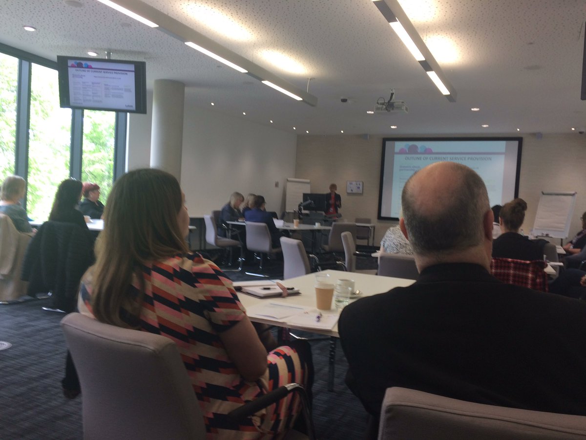 sallyrowe51's tweet photo. Gerry Taylor DPH talking about the Luton context at our Violence against Women and Girls workshop @lutoncouncil @trevoriholden https://t.co/3MXJj1uBsG