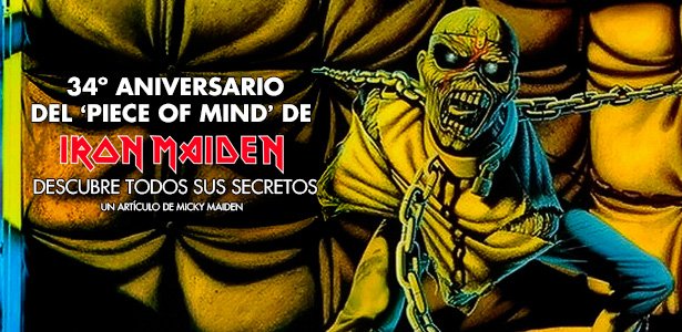 mariskalrock's tweet photo. 34º aniversario del ‘Piece of Mind’ de Iron Maiden: Descubre todos sus secretos. ¡No te lo puedes perder! https://t.co/nK58xs4Tpl https://t.co/IOEtHa2HQh