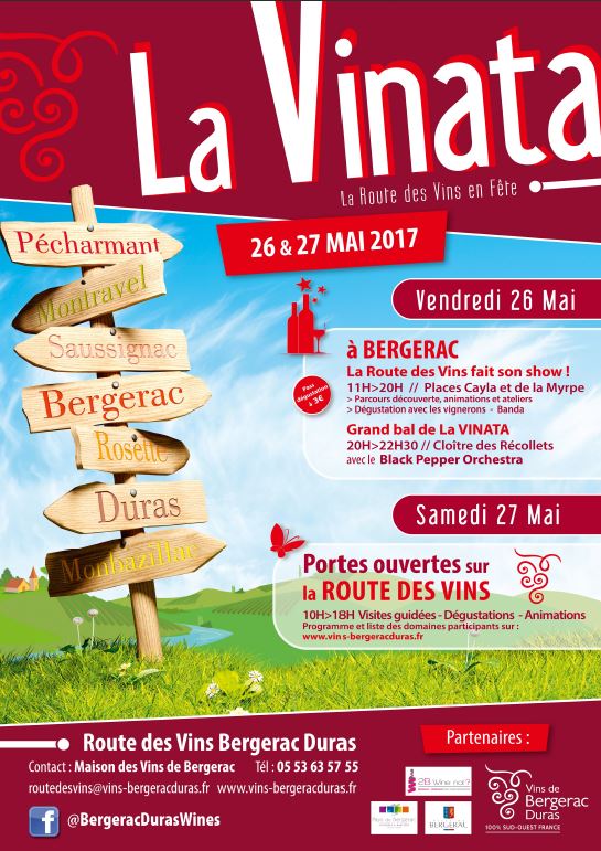 Panisseau's tweet photo. Samedi 26 Mai : Nous ouvrons nos portes dans le cadre de la #vinata
#panisseau #oenotourisme #Bergerac https://t.co/acYv7dT0pg