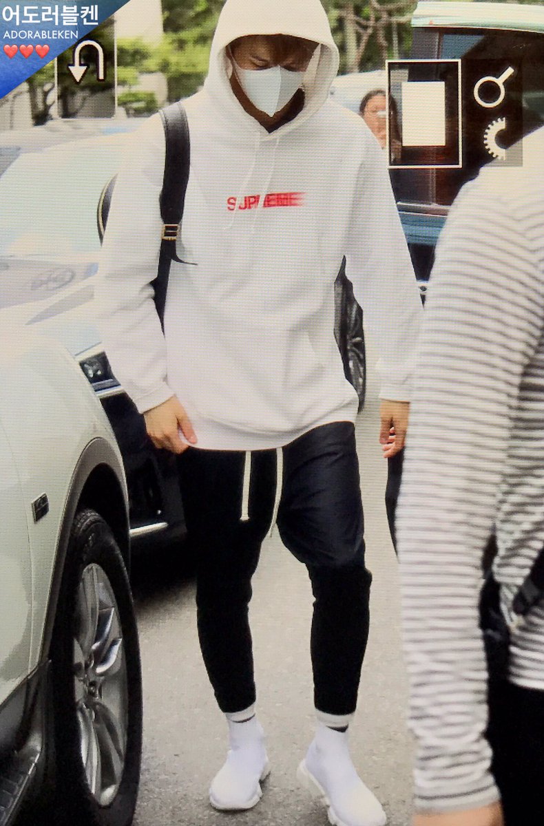 wearing balenciaga speed trainer