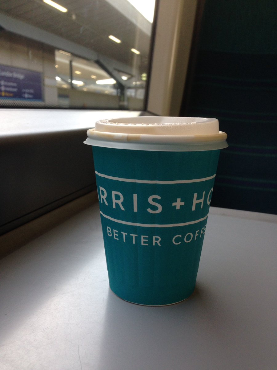 Discovered <a href="/HarrisAndHoole/">Harris+Hoole</a> hidden away at London Bridge! Happy Tuesday :)