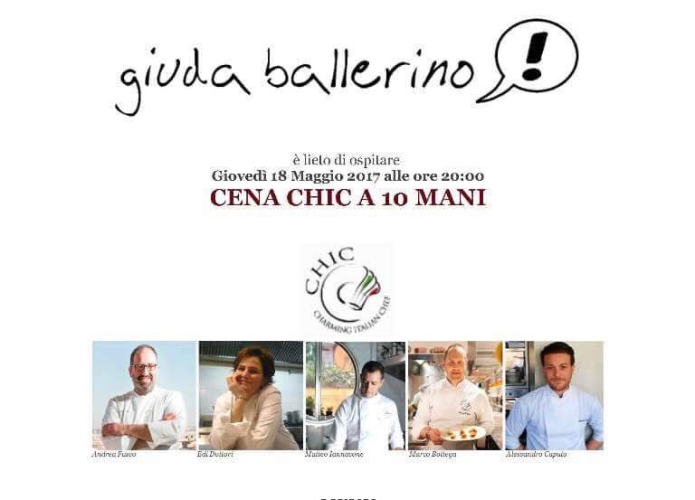 ChicChefs's tweet photo. Manca poco all'appuntamento gourmet più CHIC della settimana: 18/5 cena CHIC 10 mani al @giuda123 #chicchef #roma https://t.co/gVCszjzS67