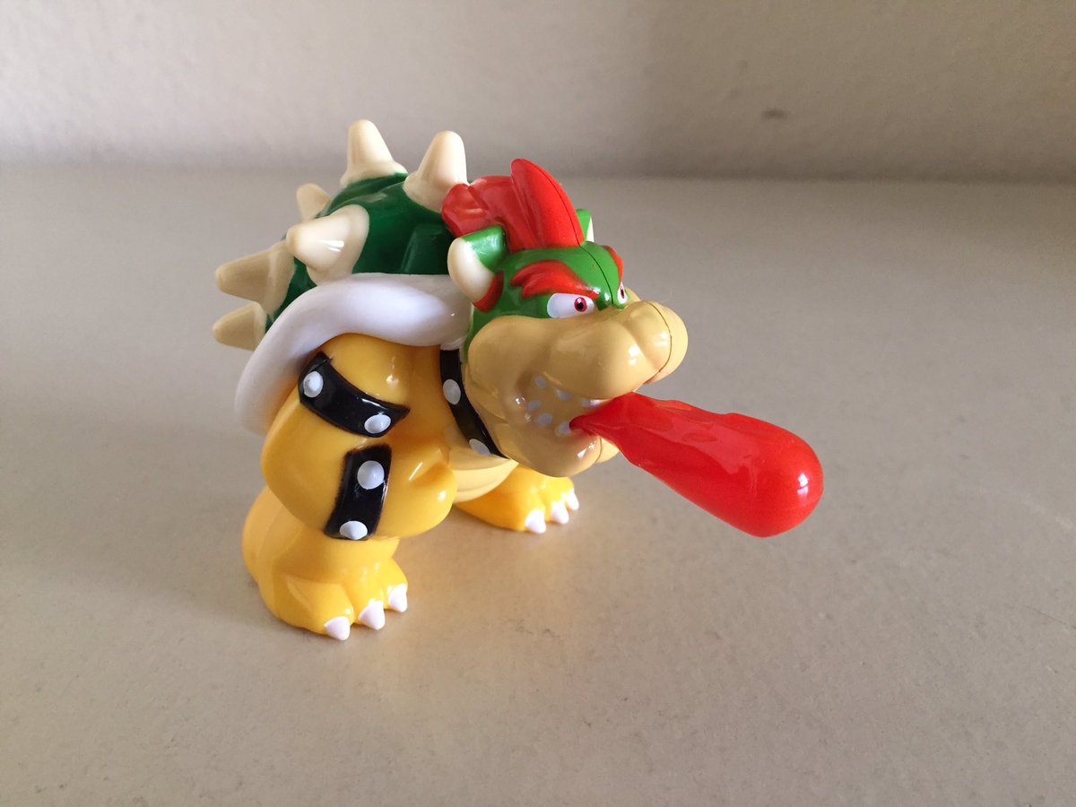 Nintendo Super Mario Bros Bowser Figures McDonalds Happy Meal Toys