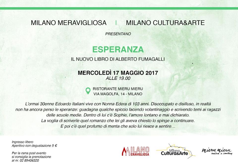 Domani la mia Presentazione di #Esperanza da Mieru Mieru, ristorante-enoteca pugliese.Siete invitati,soprattutto se vi piace il buon vino.