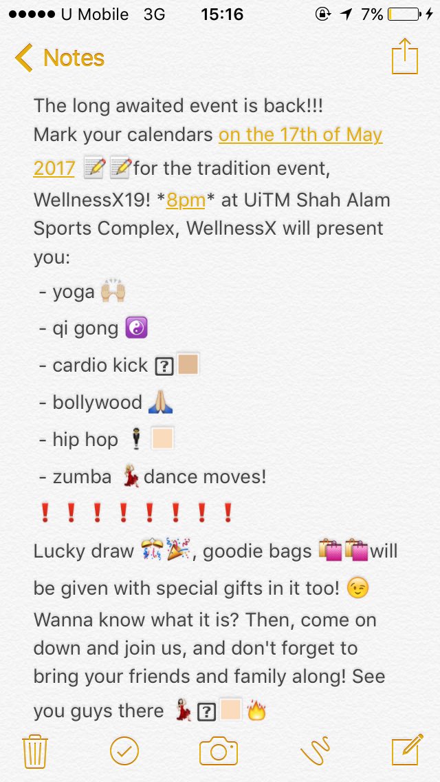 WellnessX19's tweet photo. ATTENTION TO EVERYONE, ATTENTION TO EVERYONE‼️📢📢 WELLNESSX19 WILL BE START TOMORROW AT 8pm!! DONT FORGET &amp; SEE YOU GUYS THERE 😎 @MPPUiTM_SA https://t.co/k4VSq4NhwG