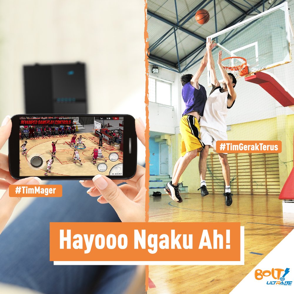 BOLTClub's tweet photo. Sama-sama olahraga sih, tapi hasilnya beda, hahaha. Di sini banyakan #TimMager apa #TimGerakTerus? #BOLTSport https://t.co/fKqV9e5GGO