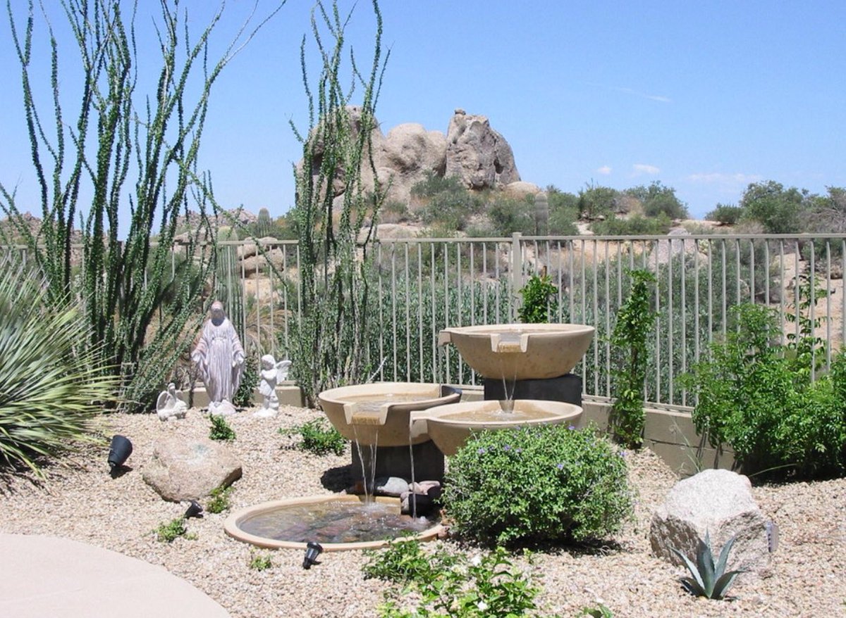 ديكور اليوم ! on Twitter "📍 أفكار وأشكال ( نافورة وشلال ) في حديقة