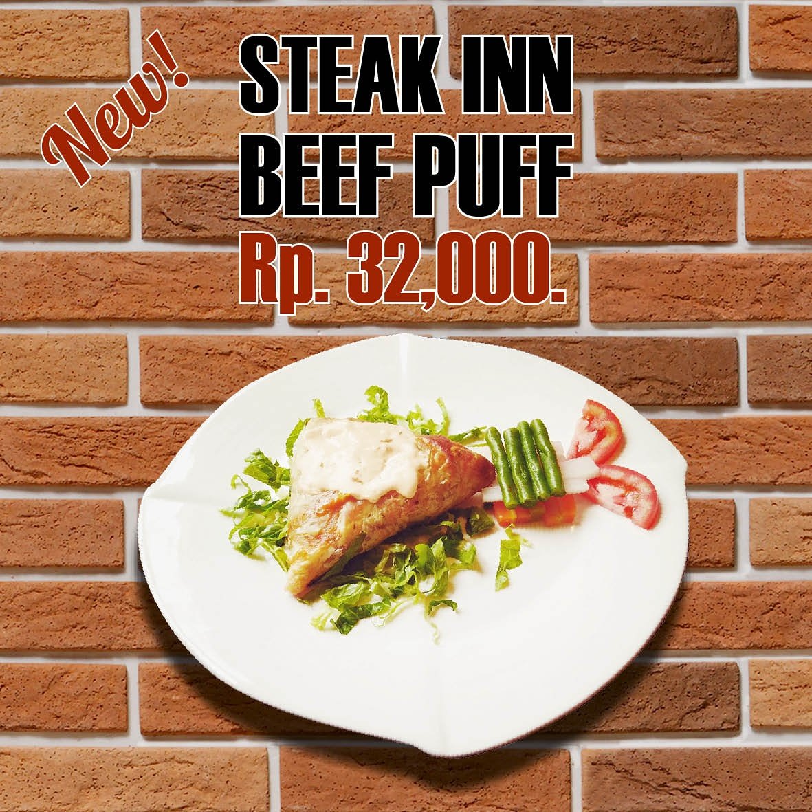 Okay first, we have this tasty Beef Puff with awesome filling ❤😋

#SteakInn #SteakInnJkt #Lokasari #Jakarta