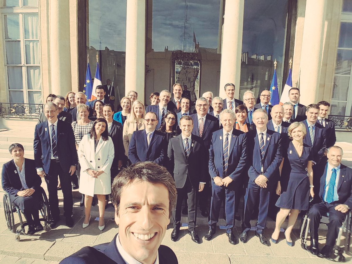 Merci monsieur le Président pour votre accueil et votre engagement à nos côtés. Ensemble faisons gagner la France 🇫🇷 #Paris2024