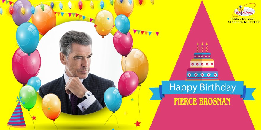  Wishes a very Happy Birthday to the  Pierce Brosnan :) 
