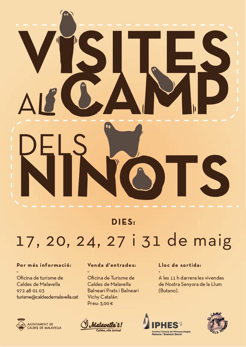 Visites al Camp del ninots a #CaldesdeMalavella
Dimecres i dissabtes de maig. Comencen demà dimecres!