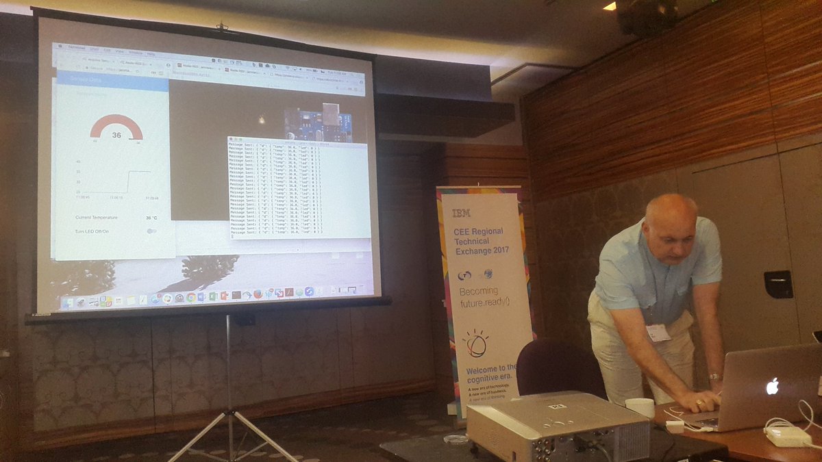ibmtecromania's tweet photo. REST API and MQTT for weather and temperature series in Cloudant - Jan Musil https://t.co/jTAN6RW091